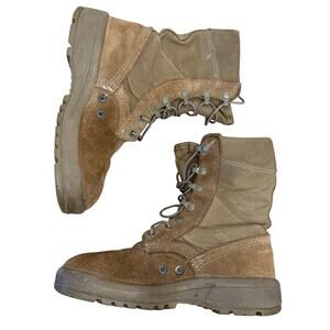 Belleville Army Hot weather combat Boots size 4 wide 18-D-1001 coyote brown